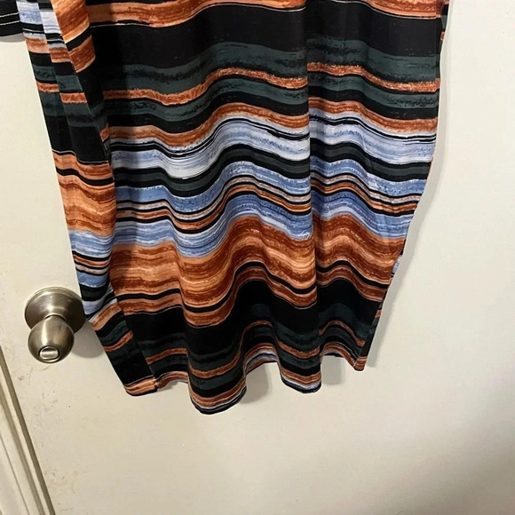 SHEIN Slayer Plus Size women Bodycon dress fluid print sleek sexy size 1XL - Picture 5 of 12